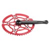 BCD130mm Bike Crankset Crank Arm Aluminium Alloy 47T Single Speed