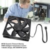 12V PWM Fan 800‑3000RPM 132CFM High Speed MFDB Bearing Silent