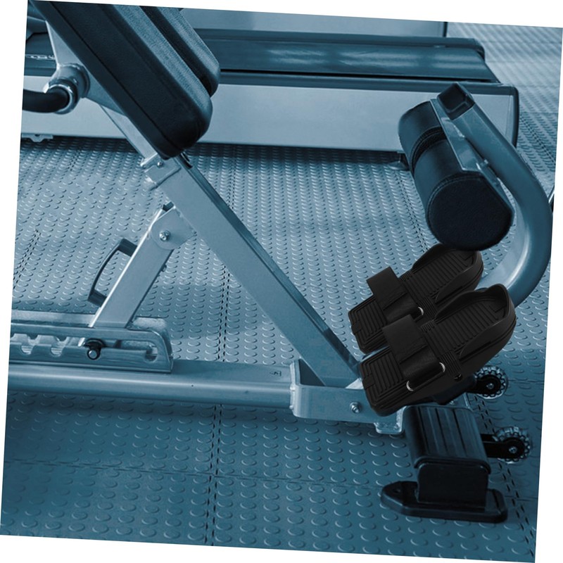Abaodam 1pair Rowing Machine Pedals Ergonomic Exercise Foot Pedals for