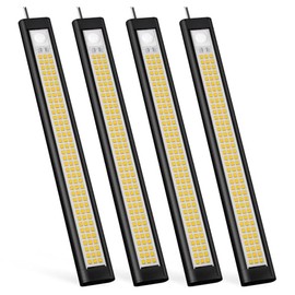 12V LED Light, 12 Volt Light Bar, Enclosed Trailer Lights, LED Light for RV Interior, String Lights for Trailer, Shed, Track, Van, RV(4Pack, 4000K, Bl