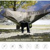 Miztli Camping Hammock with Net and Rain Fly, Portable Lightweight