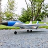 RC Glider Plane Lightweight Flexible Remote Control Airplane with LED
