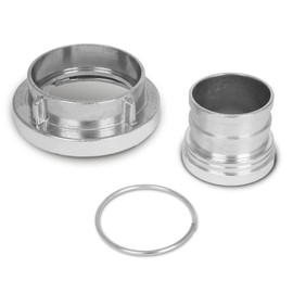 EBERTH Storz 75-B 3 Inch Suction Coupling Storz B, Hose Coupling in 3 Inches, Outer Diameter Hose Nozzle 75 mm, High Pressure Coupling, Fire Engine Coupling, Storz Coupling Made of Aluminium with Seal