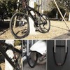 C&J Bicycle Lock, Security Anti-Theft Bicycle Chain Lock - No
