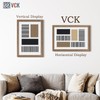 VCK 16x24 Frame 3 Pack - Brown Walnut, Natural Textured