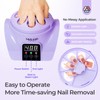 SAVILAND Gel Nail Polish Remover Machine: Electric Automatic Steam Gently