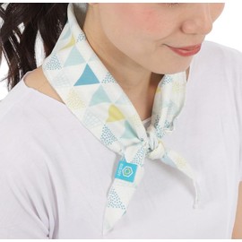 BUGOFF (Bug Off) Cool Tie Multi-functional Cold Insulated Neck Ring (Triangle)