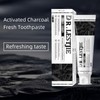 Activated Charcoal Toothpaste,Clean Mint- 100% Charcoal Teeth Whitening Toothpaste for