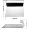 Dough Scraper Cutter, Metal Bench Scraper for Baking Accessories, Stainless