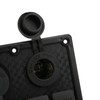 4 Gang Rocker Switch Panel LED Waterproof Dual USB Charging