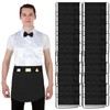 JDRGJTH 20 Pack Server Aprons with 3 Pockets Half Aprons