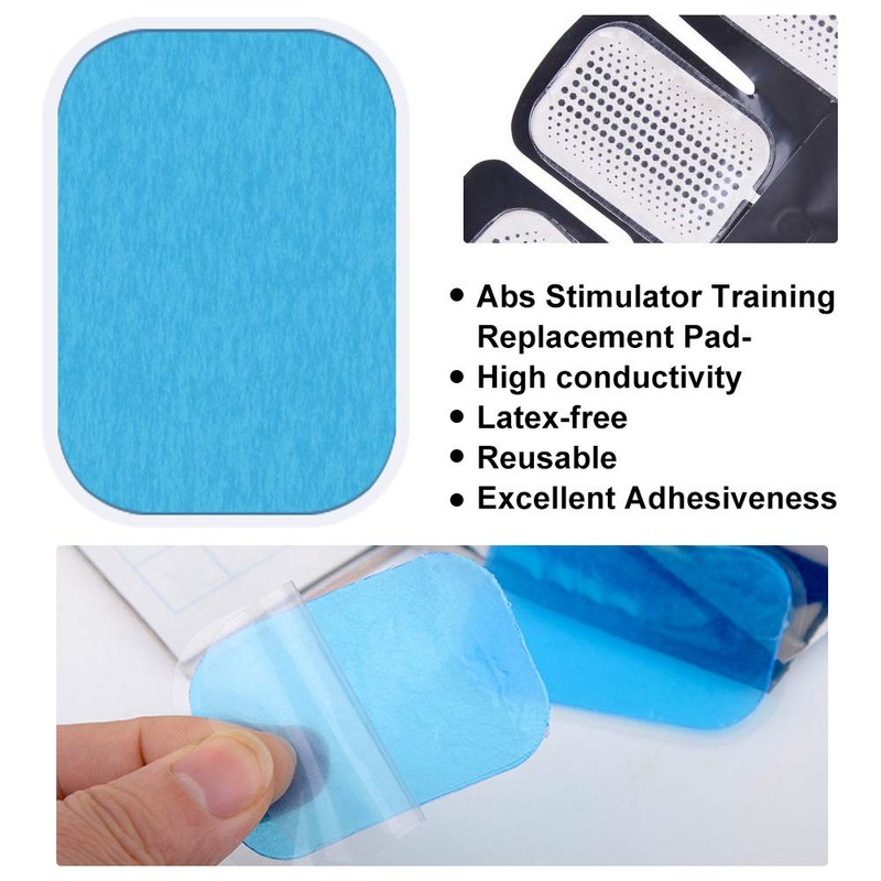 Dreamtop 60 Pcs (30 Packs) Abs Trainer Gel Pads Muscle