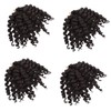Beavorty 4pcs Boho Braids Hair Extensions Crochet Braids Spring Hair