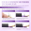 NAGARAKU Individual Eyelashes, 5th Generation Eyelash Material, 1 to 1
