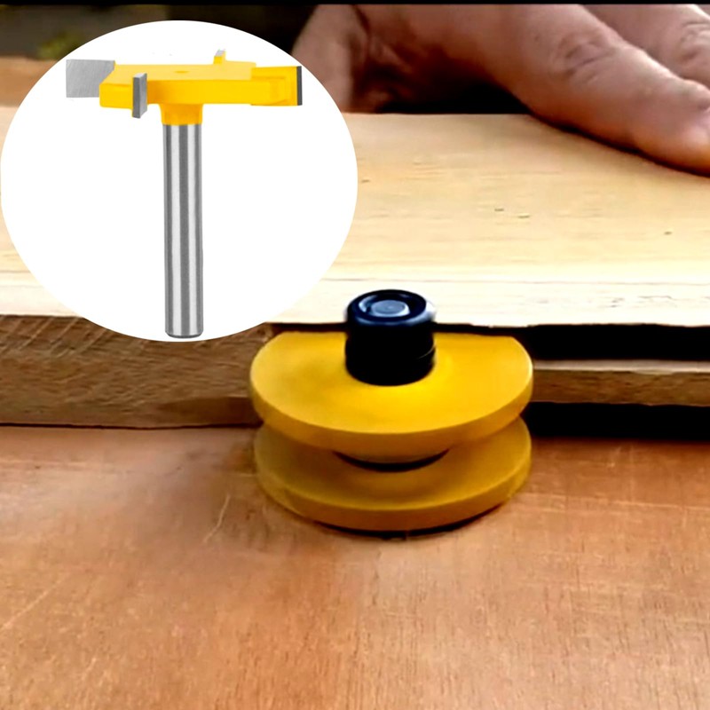 Eruceky Surface Planing Router Bits, Surface Bit Surface Milling Cutter,