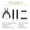 Portable Multitool Pliers Mini Folding Pliers for Business Gift/Outdoor Black