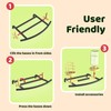 BIRDLEGEND Replacement Perch with Suet Ball Feeder and Water Feeder,