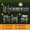 Fireside Outdoor Portable Fire Pit for Camping Fire Pit 24