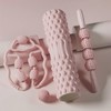 VitalComplete 4-Piece Foam Roller Set - Color: Pink Four Pcs