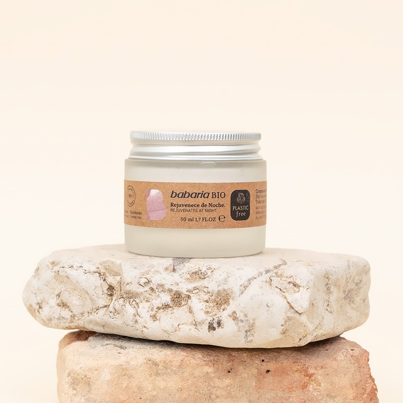 Babaria Unisex Crema DE Noche Organic Night Cream 50 ml,