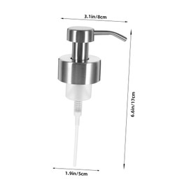 iplusmile 2pcs Foam Soap Dispenser Pump Head Replacement Lotion Bottle Pump Replacement Soap Dispensers Pump Replacement Shampoo Pump Soap Pump Dispenser Pump Head for Lotion Bottle
