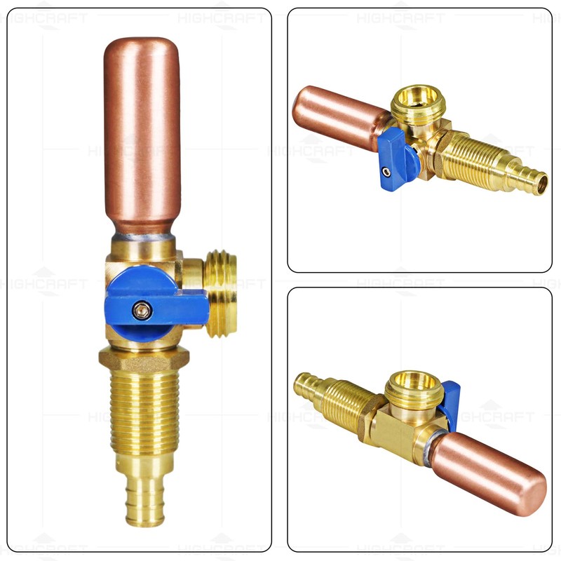 Highcraft 541QI Washing Machine Replacement Valve with Hammer Arrestor 1/2’’