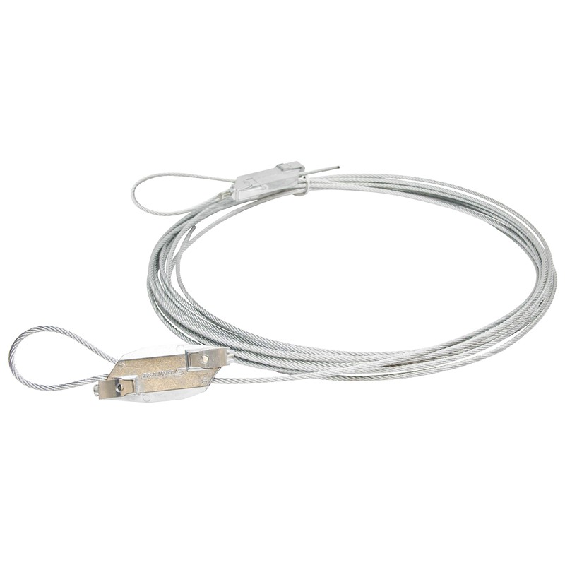 American Lighting LS-CABLE-110 Galvanized Support Cable Kit with 110' Cable,