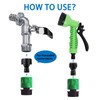 INCREWAY 2 Set Hose Adapter Compatible with Karcher Hose Pressure