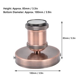 Portalámparas de Techo, Accesorios de Iluminación Colgante Colgante, Tornillo de Base de Lámpara, Portalámparas de Pared Vintage para Pub Bar E26 E27 Bombilla (pátina roja)