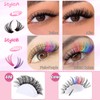 240-Piece DIY Eyelash Extensions Set, 0.07D Eyelashes, Individual False Eyelash
