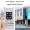 Door Exit Button, Stainless Steel DC12V Infrared Sensor No Touch