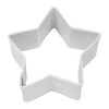 R&M Star 2" White Polyresin Coated Cookie Cutter