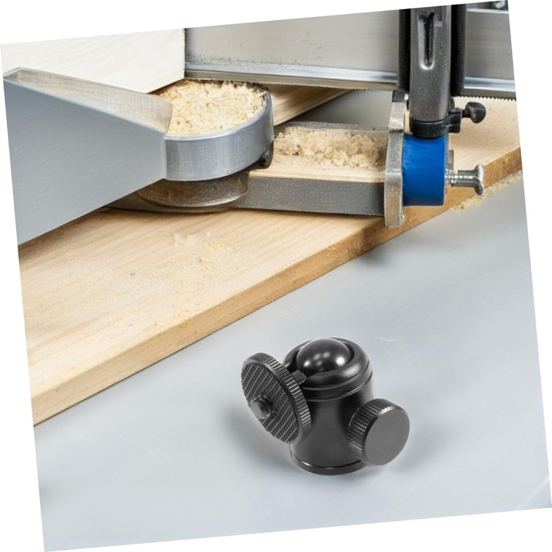 KOMBIUDA 2pcs Compact Metal Tripod Mount Adapter with Rotating Ball