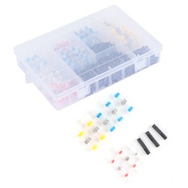500pcs Heat Shrink Tube Butt Connectors Set Solder Seal Electrical Wire Terminals Waterproof