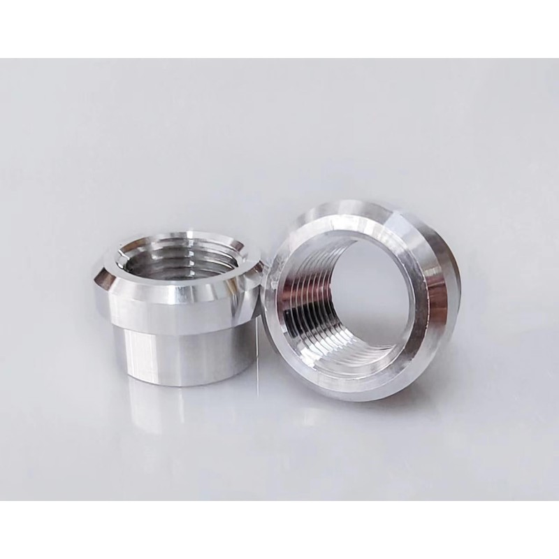 2 Pcs Aluminum Female Weld On Bung, NPT Weldable Fuel