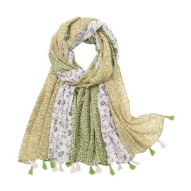 MAIRY Scarfs for Women Lightweight Multifunction Flower Oversized Long Scarf Headwear Stole Gifts for Women Girls, 305