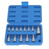 13 Pcs Hex Bit Socket Set 1/4 3/8 1/2 Inch