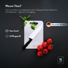 TiMark Titan Chopping Board - Antibacterial and 100% Hygienic Material
