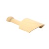 Perfect Stix 4.25'' Mini Wood Scoop,Coffee,Sugar Black Print .4ct.