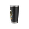 Leaping Bass with Spinnerbait Design Stainless Steel Insulated Tumbler