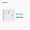 Busch-Jaeger Rotary Dimmer 6523 UJ-84-102 UP Alpine White Dimmer 4011395263839