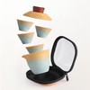 Kaaipee Tea Set Travel Tea Set, Japanese Style, Portable Teapot,