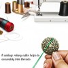 2 Pcs Yarn Cutter Pendant Set, Antique Copper Versatile Thread