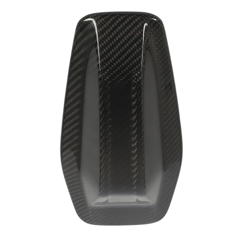 Roof Antenna Cover Glossy Carbon Fiber Protective Decorative Antenna Cover