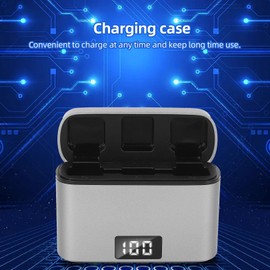 Wireless Lavalier Microphone, On Lapel Mic with Charging Case, Noise Canceling for Android USB C Devices Video Recording Interviews Streaming