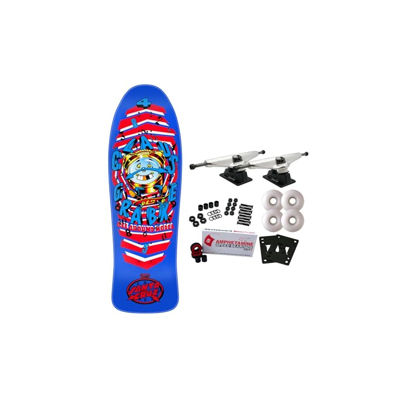 Santa Cruz Skateboard Complete Grabke All Around Re-Issue 9.89" x