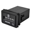 Jayron JR-HM001 Snap in Mechanical Hour Meter Rectangular Hour Meter