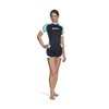 Mares Women's Rash Guard Trilastic Short Sleeve Wetsuit, Blue, Size