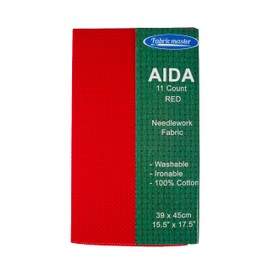 Mouldmaster Aida 11 Count Red 39x45cm