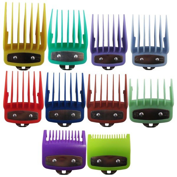 New DEARCOOL 10 Pack Clipper Guards Cutting Guides for Babyliss